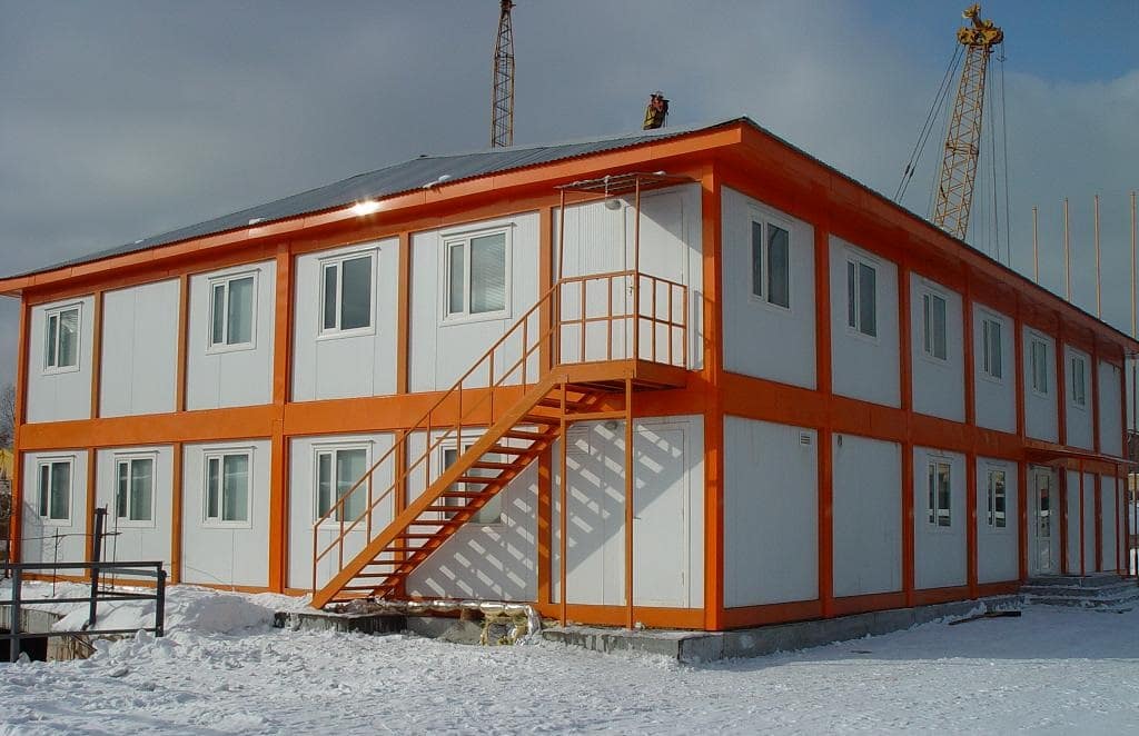 Здания из блок контейнеров